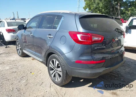 2013 Kia Sportage Ex from USA, damaged, VIN KNDPC3A25D7419000